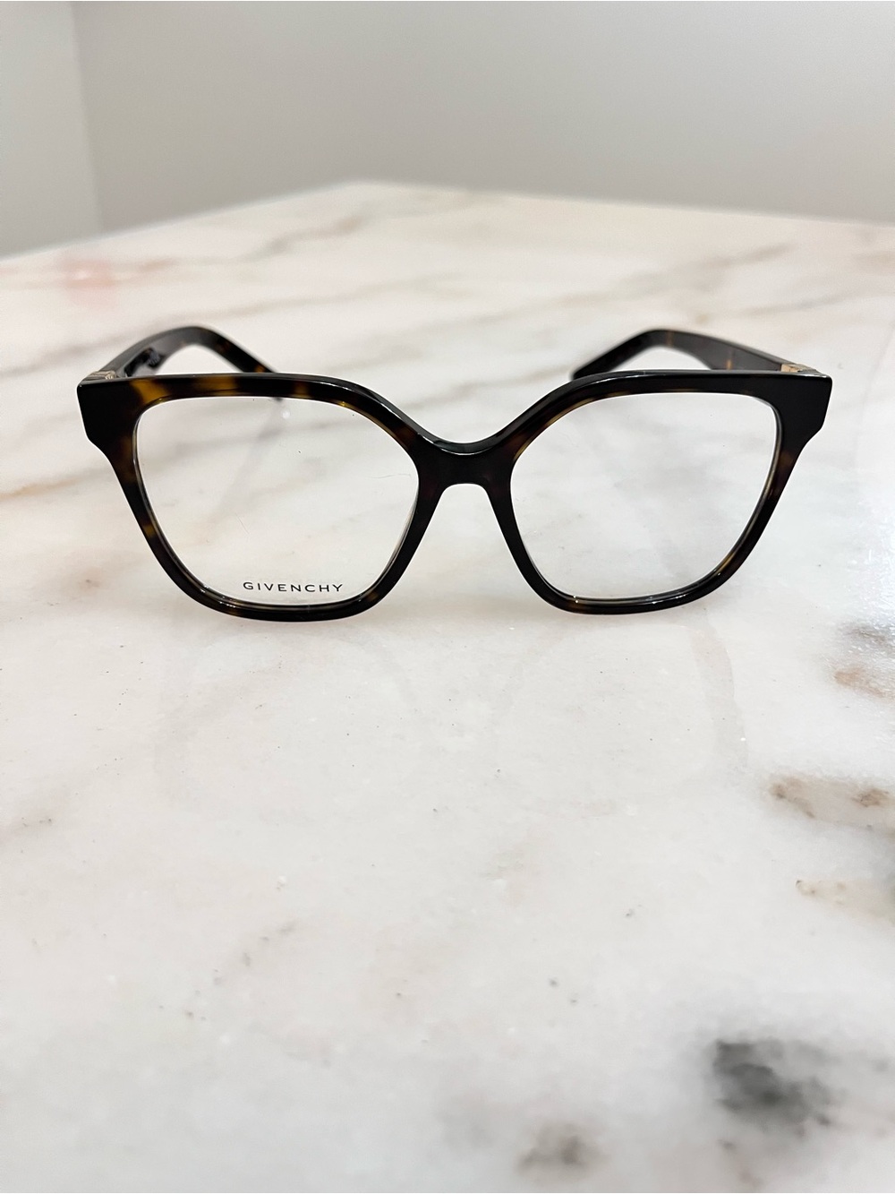 Givenchy Women's Tortoise Cat-Eye Glasses - Brown & Black